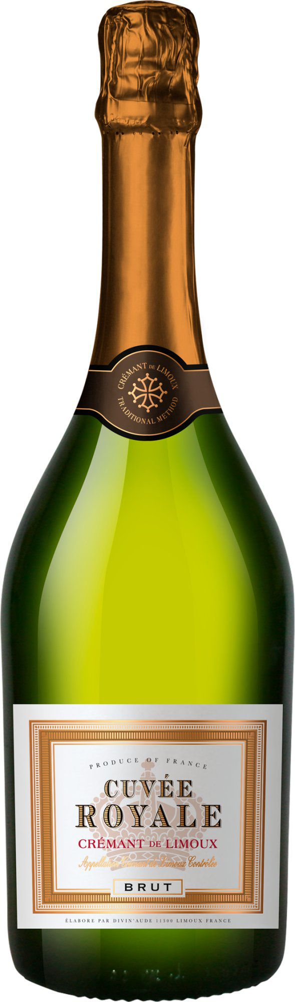 Cuvée Royale Brut Crémant de Limoux NV, Languedoc-Rousillon, France, Alc vol: 12.5%
